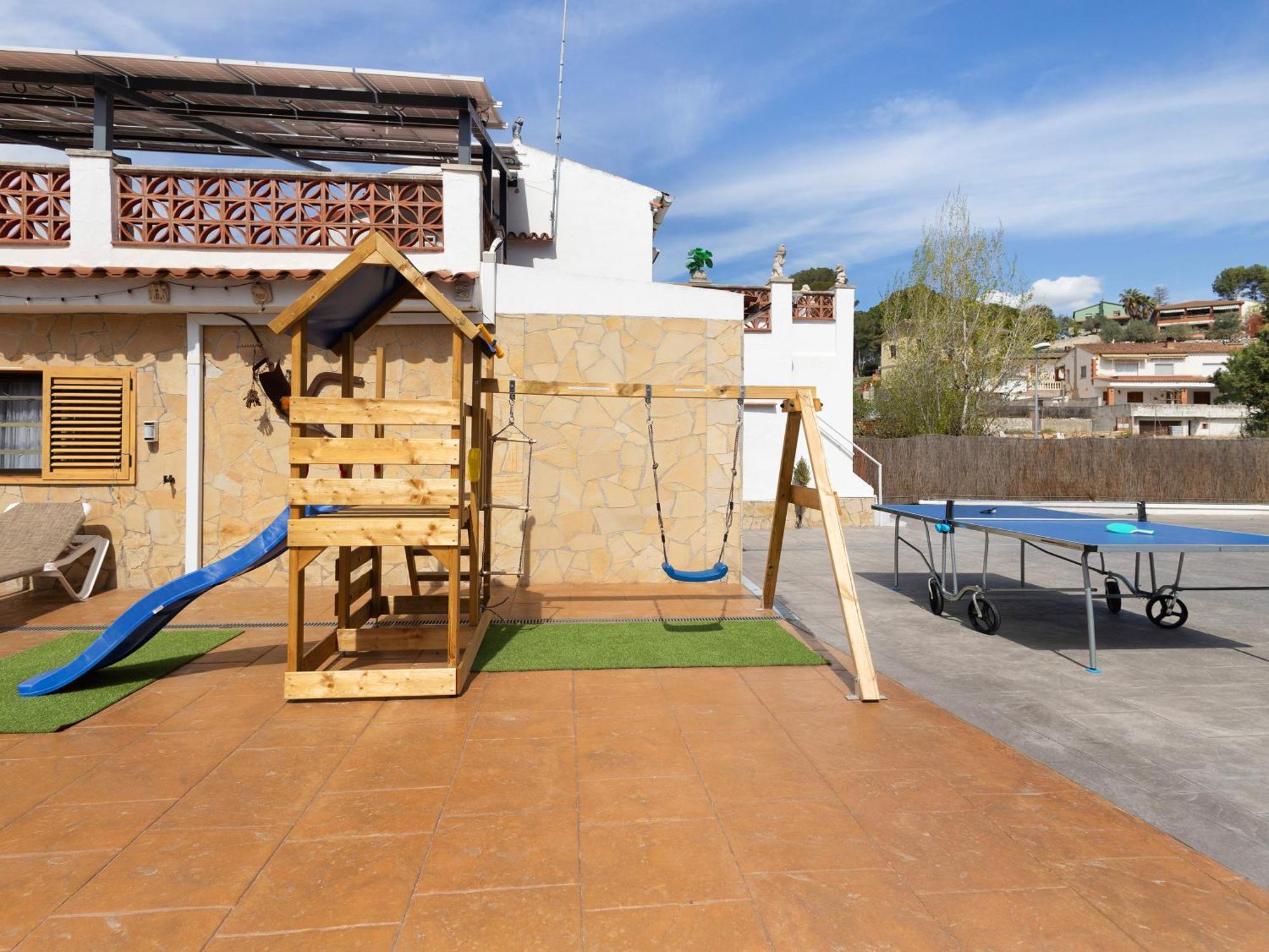 Vila Cal Ramon Con Piscina Rubí Exteriér fotografie